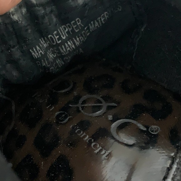 BOC Born Concept Womens Clogs Size 7 Brown Leopard Print Leather Slip On - Picture 9 of 10